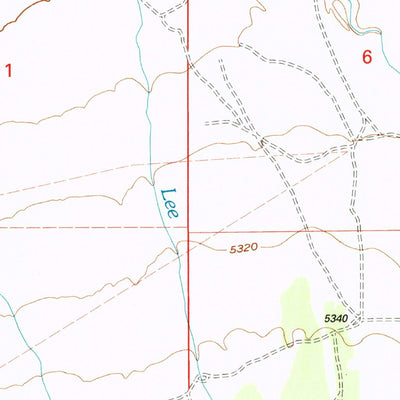 United States Geological Survey Indian Peaks, UT (1998, 24000-Scale) digital map