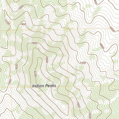 United States Geological Survey Indian Peaks, UT (2023, 24000-Scale) digital map