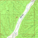 United States Geological Survey Indian Peaks West, NM (1981, 24000-Scale) digital map