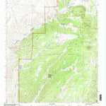 United States Geological Survey Indian Peaks West, NM (1999, 24000-Scale) digital map