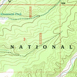 United States Geological Survey Indian Peaks West, NM (1999, 24000-Scale) digital map