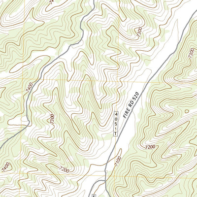 United States Geological Survey Indian Peaks West, NM (2020, 24000-Scale) digital map