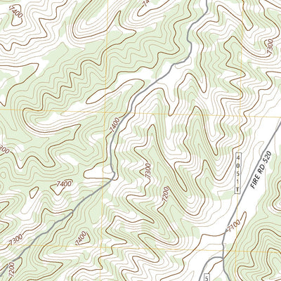 United States Geological Survey Indian Peaks West, NM (2023, 24000-Scale) digital map