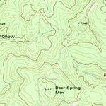 United States Geological Survey Indian Pine, AZ (1977, 24000-Scale) digital map