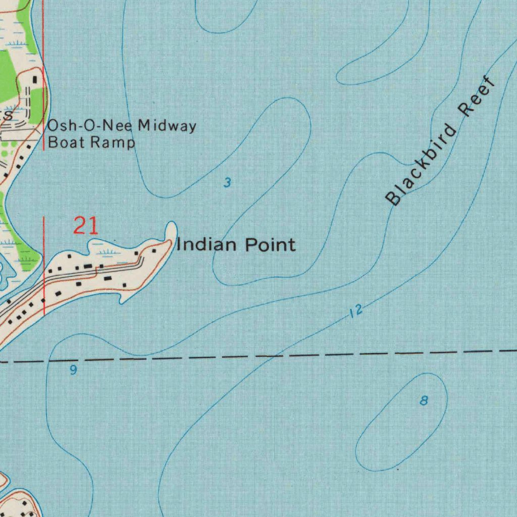 Indian Point, WI (1974, 24000-Scale) Map by United States Geological ...