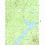 United States Geological Survey Indian Pond North, ME (1988, 24000-Scale) digital map