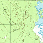 United States Geological Survey Indian Pond North, ME (1988, 24000-Scale) digital map