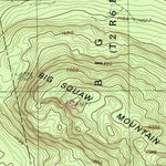 United States Geological Survey Indian Pond North, ME (1988, 24000-Scale) digital map