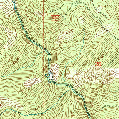 United States Geological Survey Indian Postoffice, ID (1994, 24000-Scale) digital map