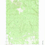 United States Geological Survey Indian Rock, WA (1983, 24000-Scale) digital map