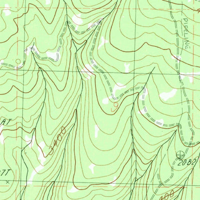 United States Geological Survey Indian Rock, WA (1983, 24000-Scale) digital map