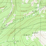 United States Geological Survey Indian Rock, WA (1983, 24000-Scale) digital map