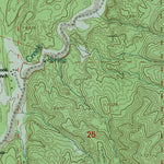 United States Geological Survey Indian Spring Canyon, NM (1995, 24000-Scale) digital map