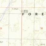 United States Geological Survey Indian Spring Mountain, CA (1990, 24000-Scale) digital map
