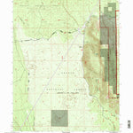United States Geological Survey Indian Spring Mountain, CA (1995, 24000-Scale) digital map
