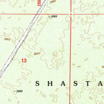 United States Geological Survey Indian Spring Mountain, CA (1995, 24000-Scale) digital map