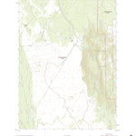 United States Geological Survey Indian Spring Mountain, CA (2021, 24000-Scale) digital map
