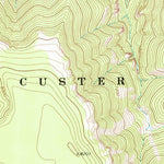 United States Geological Survey Indian Spring, MT (1969, 24000-Scale) digital map