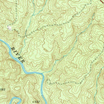 United States Geological Survey Indian Springs, GA (1973, 24000-Scale) digital map