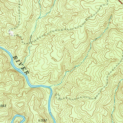 United States Geological Survey Indian Springs, GA (1973, 24000-Scale) digital map