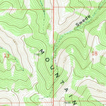 United States Geological Survey Indian Springs, ID (1971, 24000-Scale) digital map