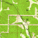 United States Geological Survey Indian Springs, IN (1956, 24000-Scale) digital map