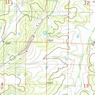 United States Geological Survey Indian Springs, MO (1978, 24000-Scale) digital map