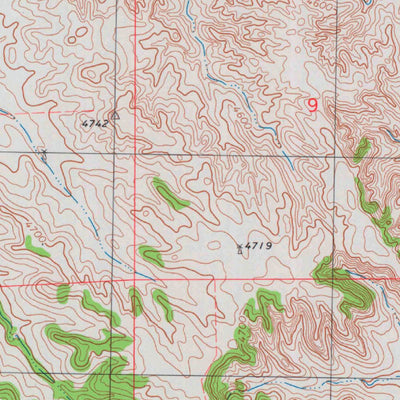 United States Geological Survey Indian Springs, NE (1979, 24000-Scale) digital map