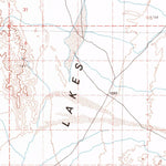 United States Geological Survey Indian Springs, NV (1988, 100000-Scale) digital map