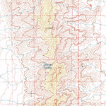 United States Geological Survey Indian Springs, NV (1988, 100000-Scale) digital map