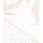 United States Geological Survey Indian Springs SE, NV (1973, 24000-Scale) digital map