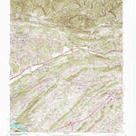 United States Geological Survey Indian Springs, TN-VA (1959, 24000-Scale) digital map