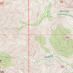 United States Geological Survey Indian Springs, UT (1998, 24000-Scale) digital map