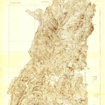 United States Geological Survey Indian Stream, VT-NH (1925, 48000-Scale) digital map