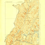 United States Geological Survey Indian Stream, VT-NH (1927, 62500-Scale) digital map