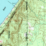 United States Geological Survey Indian Town, MI (1984, 24000-Scale) digital map