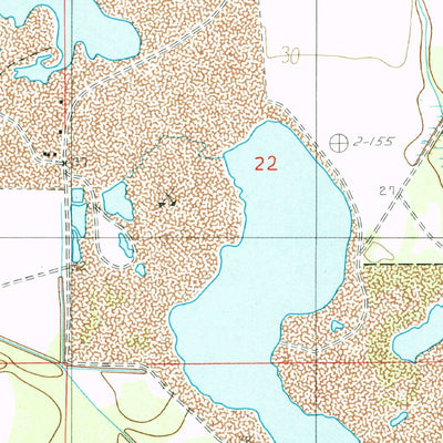 United States Geological Survey Indian Village, LA (1985, 24000-Scale) digital map