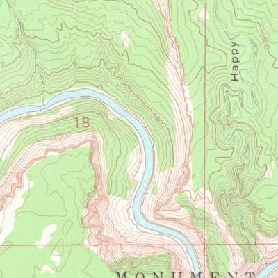 United States Geological Survey Indian Water Canyon, CO (1962, 24000-Scale) digital map