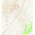United States Geological Survey Indian Well Wilderness, NM (1981, 24000-Scale) digital map