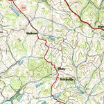 United States Geological Survey Indiana, PA (1983, 100000-Scale) digital map