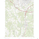 United States Geological Survey Indiana, PA (2023, 24000-Scale) digital map