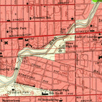 United States Geological Survey Indianapolis East, IN (1959, 24000-Scale) digital map