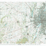 United States Geological Survey Indianapolis, IN (1986, 100000-Scale) digital map