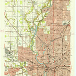 United States Geological Survey Indianapolis West, IN (1948, 24000-Scale) digital map