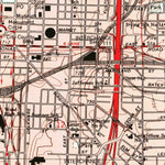 United States Geological Survey Indianapolis West, IN (1998, 24000-Scale) digital map