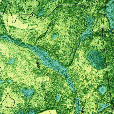 United States Geological Survey Indianola, GA (1971, 24000-Scale) digital map