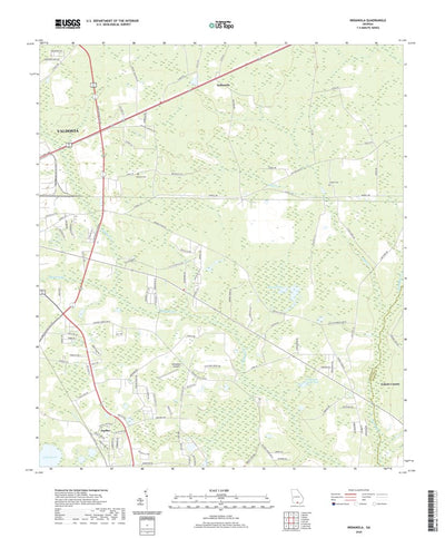 United States Geological Survey Indianola, GA (2020, 24000-Scale) digital map