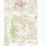 United States Geological Survey Indianola, IA (1983, 24000-Scale) digital map