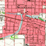 United States Geological Survey Indianola, MS (1965, 24000-Scale) digital map