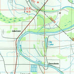 United States Geological Survey Indianola, MS (1984, 100000-Scale) digital map